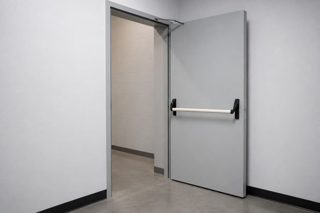 Puertas cortafuegos y cerraduras: qué conviene revisar para no comprometer su funcionamiento