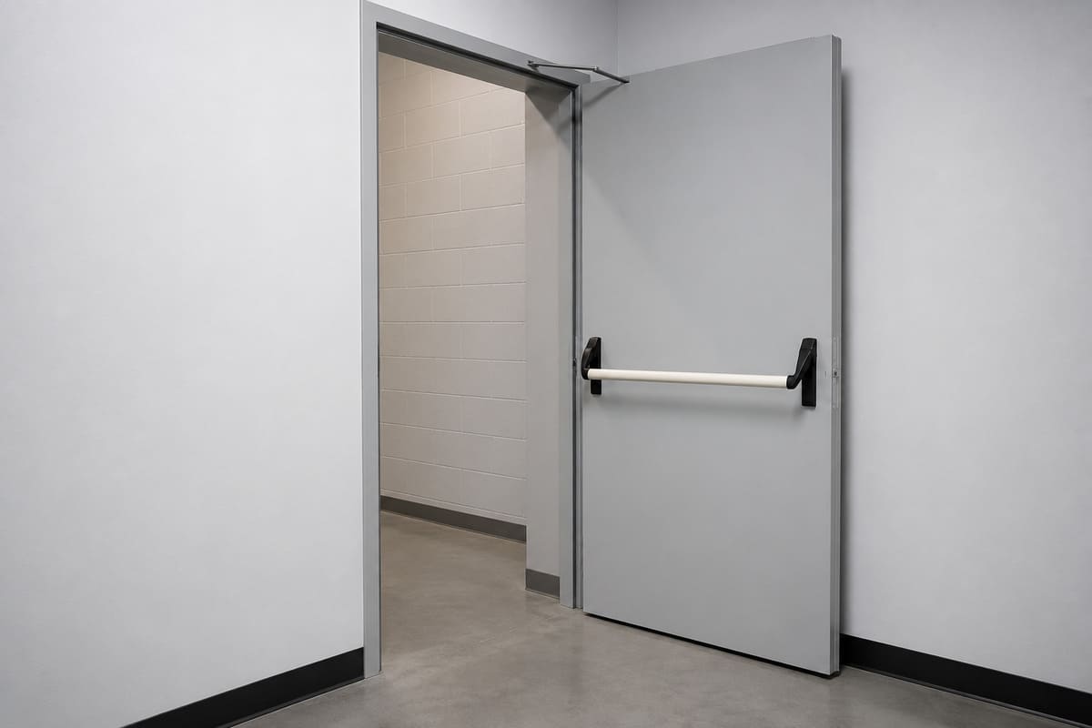 Puertas cortafuegos y cerraduras: qué conviene revisar para no comprometer su funcionamiento